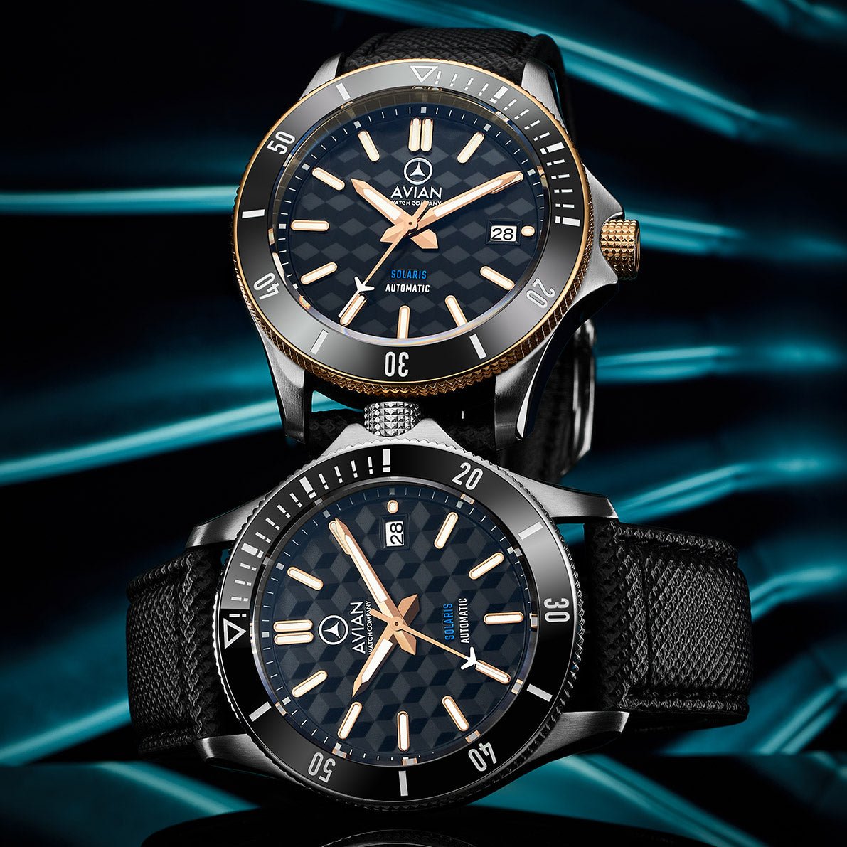 Mark II Solaris (Red Gold Bezel)